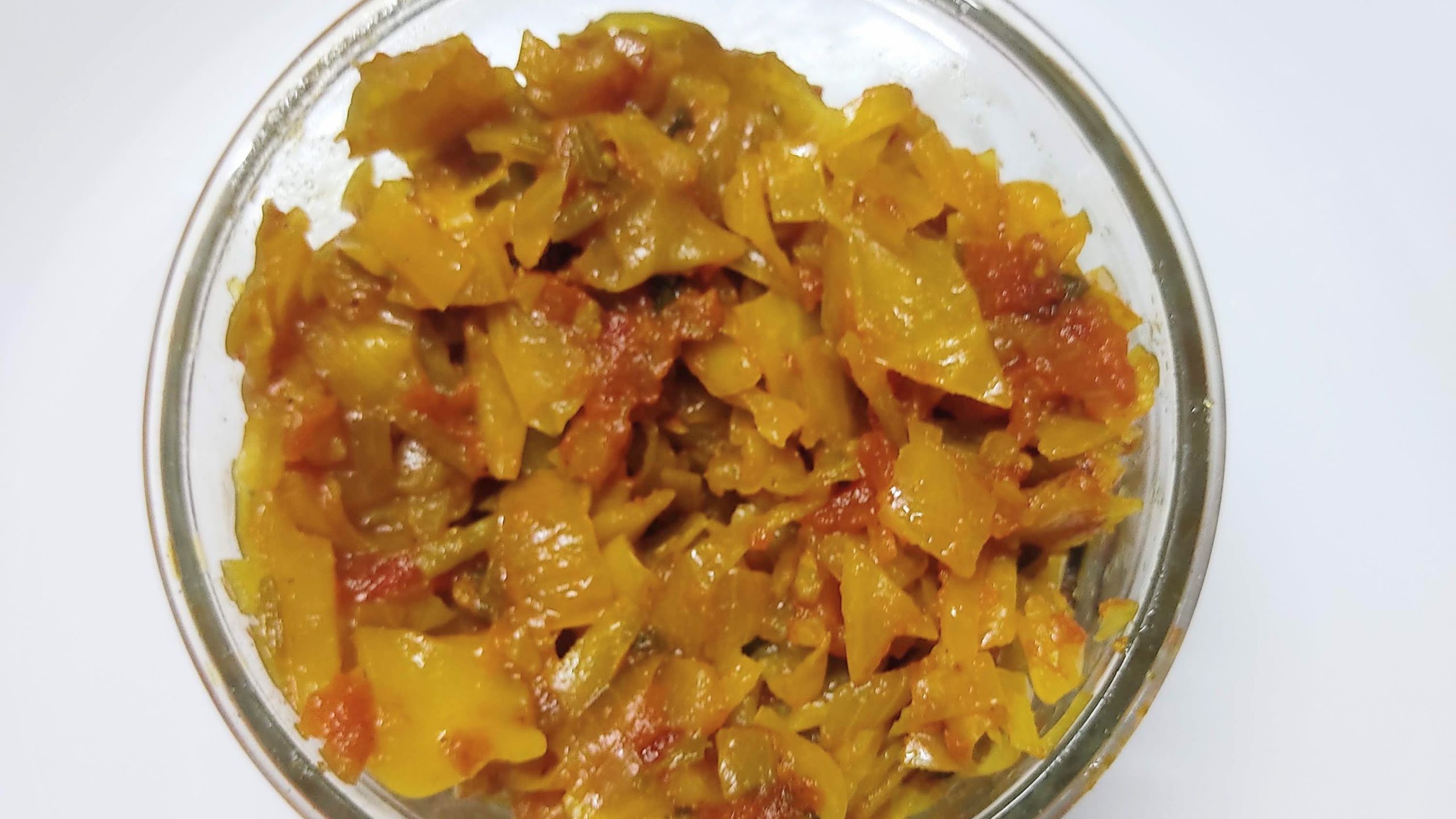 Cabbage Tomato Curry Recipe