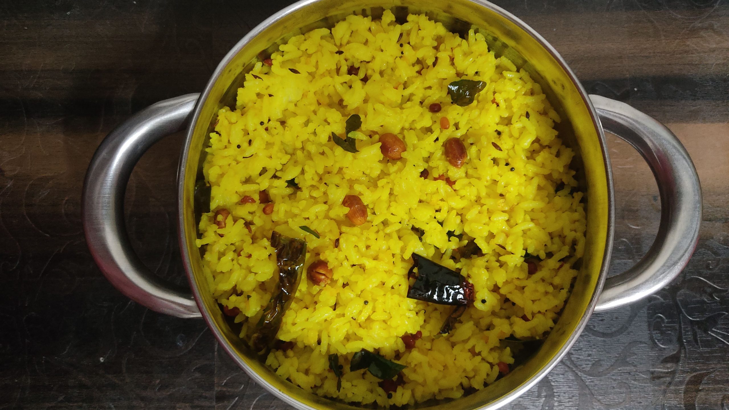 Andhra Style Lemon Rice