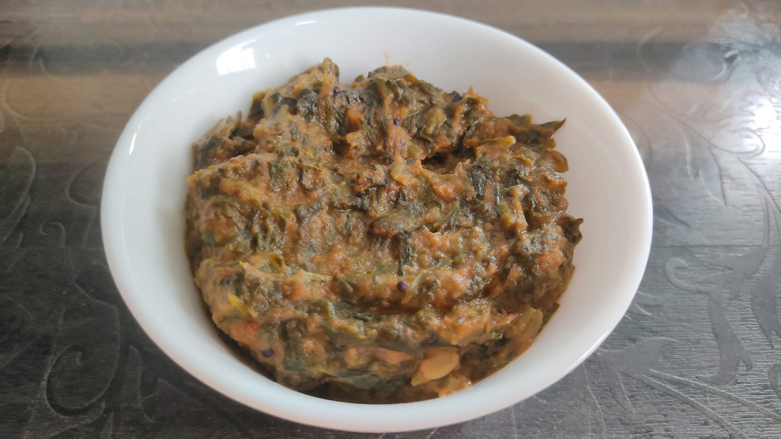 Andhra Style Palakura Ullikaram